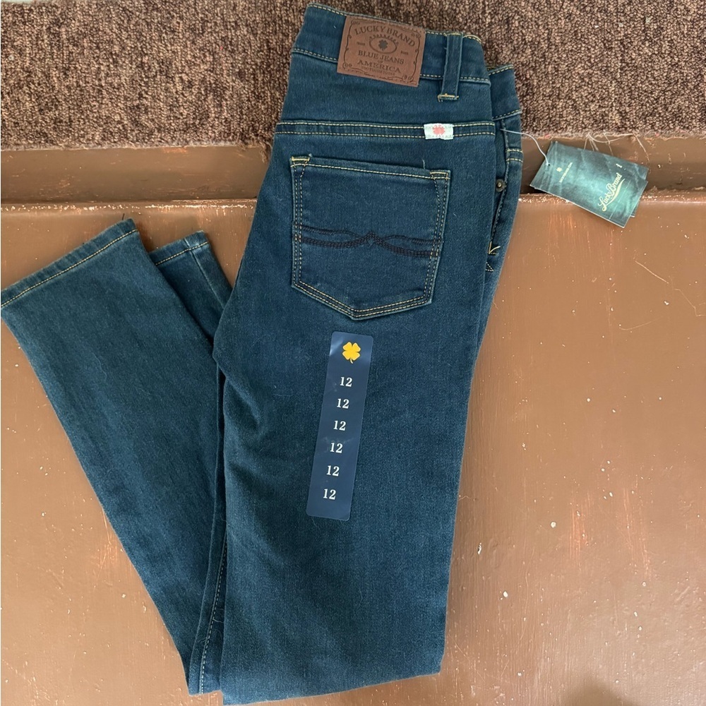 Lucky Brand Zoe Jean Jeggings - Girls Size 12 - NWT
